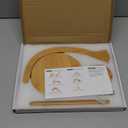 SPEENSUN Yarn Holder for Crocheting, Upgrade Larger Size & Magnetic Crochet Yarn Holder, Rotating Design Holds Most Yarns Up to 1.1 lbs, Crochet Gift for Knitting Lovers with Packaging Box (Natural Bamboo)