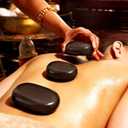 10 Piece 3 Inches Large Basalt Hot Stones, Hot Massage Stones Set, Natural Basalt Hot Rocks Warmer Stone for Professional/Home Spa, Therapy, Relaxation, Healing, Black