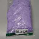 OWENIE Furman Extra Long Sheer Curtains 96 inches Long for Bedroom Living Room 2 Panels Set, Light Filtering Soft Solid Light Purple Semi Sheer Farmhouse Rod Pocket Drapes, Lavender, 40Wx96L inch