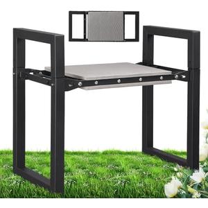 Garden Kneeler and Seat, 12.7" Wide Folding Heavy Duty Gardening Bench with Handles for Kneeling and Seat, Multifunctional Kneeler Stool for Women Seniors,Relieve Knee Back Pain,Gardening Tools Gifts