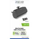 Mini Portable USB-C Power Bank 2 Phone Charges 5000 mAh