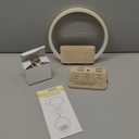 Vivilumens Sunrise Alarm Clock Wireless Charger, 10 White Noise Sound Machine Alarm Clock with 30/60/90 Mins Timer, 3 Levels Touch Night Light Dual Clocks for Heavy Sleeper Bedroom Decor Gifts for Her