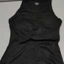 CHICME Women Built-in Bra Tank Tops Sleeveless Casual Shirts Racerback Ribbed Fitted Tank Tops (Small)