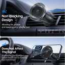 SYNCWIRE Mobile Phone Holder Car for MagSafe Car Holder Universal Magnetic Mobile Phone Holder Car Ventilation Car Mobile Phone Holder for iPhone 17 16 15 14 13 12 Pro Max Magsafe Case Smartphone