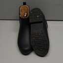 Chooka Womens Waterproof Chelsea Bootie  Plush Lined, Slip-On Rain Ankle Boots (9, Black)