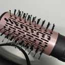 Blow Dryer Brush, 3-in-1 Rotating Hair Dryer Brush with 3 Heads for Drying Styling Volumizing Curling Sleeking in One Step for Long Hair, 3 Temperatures, Negative Ionen, Ceramic Coating, 360 Rotating