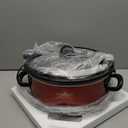Crock-Pot 6-Quart Cook & Carry Oval Manual Portable Slow Cooker, Red - SCCPVL600-R