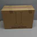 2 Pack 7.2-Inch Globe Pendant Lights, Mid Century Gold Pendant Light Fixtures, Globe Pendant Lights Kitchen Island with Milk Glass Shade Adjustable Hanging Fixture for Dining Room (Bulbs not Included)