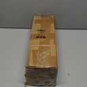 Black Decorative Farmhouse Curtain Rods:72-144"Adjustable Heavy Duty Single Window Curtain Rod for Bedroom Living Room,Matte Black Boho Rustic Drapery Rods with Vintage Twist Finial Easy Install