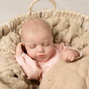 FANCCI Reborn Baby Dolls:20 Inch Realistic Baby Doll, Lifelike Newborn Baby Doll Soft Body Baby Dolls That Look Real, Christmas or Birthday Baby Doll Gift for Kids Age 3 + (Pink 2)