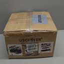 13x5.00-6 Tire and Wheel Flat Free Assemblies (2 Pack),13 x5x6 Solid Rubbe Tires and Wheel for Riding Lawn Mower - With 3/4" Bushings (Extra 5/8" Bushings) and 3" Centered Hub (Gray)