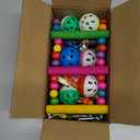 Swing Hanging Standing Chewing Toy Hammock Climbing Ladder, Cage Colorful Toys Suitable for Budgerigar, Parakeet, Conure, Cockatiel, Mynah, Love Birds, Finches