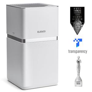 ELEGOO MARSMATE Air Purifier, Remove Up to 95% TVOC, Compatible with Saturn 8k, Saturn 2, Saturn 3, Saturn 3 Ultra, Mars 4 DLP, Mars 4 MAX, Jupiter, Jupiter SE, Saturn 4, Saturn 4 Ultra 3D Printers