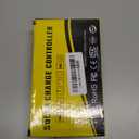 60A MPPT Solar Charge Controller, 12V/ 24V Solar Panel Battery Intelligent Regulator with Dual USB Port, LCD Display and Timer Setting ON/Off Hours