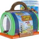 Nature Bound Critter Cage Bug Catcher and Habitat Kit | Bug Catcher for Kids | Bug House and Critter Keeper with Activity Booklet | Indoor Bug Catcher Toy for STEM Learning | Ages 3+ | Green