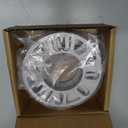 4 Pack Universal Wheel Spacers, 0.39"(10mm) Die Cast Replacement Aluminum Spacer for 4 & 5 Lugs Wheels/Rims, Fits 98 to 120mm Multiple Bolt Pattern, 4x100, 4x108, 4x110, 5x114.3, 5x4.5, 5x120 (Silver)