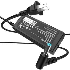45W Charger Compatible with HP Laptop Computer - Compatible with Stream 11 13 14, Pavilion x360 11 13 15 17, Envy, ProBook, EliteBook, Spectre, Notebook 14 15 Power Supply Cord (Smart Blue Tip)