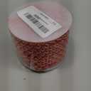 Craft Pearl 33 Feet Pearl Beads Garland for Christmas Tree, 8MM Red Faux Pearls Strings Bead Roll Strand for Wedding Party Christmas Tree Decoration