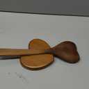 Baderke Heart Spoon Rest Set for Cooking Acacia Wood Spoon Set Mother's Day Gifts for Women Moms Heart Kitchen Accessories Housewarming Gifts