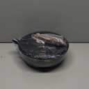 ANEDER Frying Pan with Lid Skillet Nonstick 10 inch Carbon Steel Wok Pan Woks and Stir Fry Pans for Electric,Induction and Gas Stoves (Black)