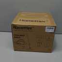 Spin Mop and Bucket with 4 Microfibra Replaceable Mop Pads, Self Separation Dirty and Clean Water System Self Wringing 360 Rotating Square Mop-Head (1 Bucket + 52'' Mop + 4 Microfibra Pads, Green)