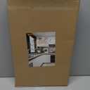 Silicone Dish Drying Mat, Stone Drying Mat for Kitchen Counter with Built-In Drain, Non-Slip Drain Pad with Built-in Drain, Heat Resistant Stone Drying Mat, 1Pcs 20" x 15", Cream