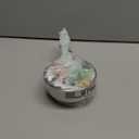 Ecolution Stainless Steel Sauce Pan, Encapsulated Induction Ready Cooking Pot with Glass Lid, Oven Safe, Dishwasher Safe Soup Pot, 1-Quart