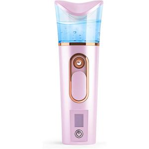 Nano Facial Mister with Skin Analyzer Moisture Tester, FANTEXY Portable Mini Cool Face Mist Steamer with USB, Handy Facial Sprayer for Eyelash Extensions, Face Moisturizing,Hydration Refreshing