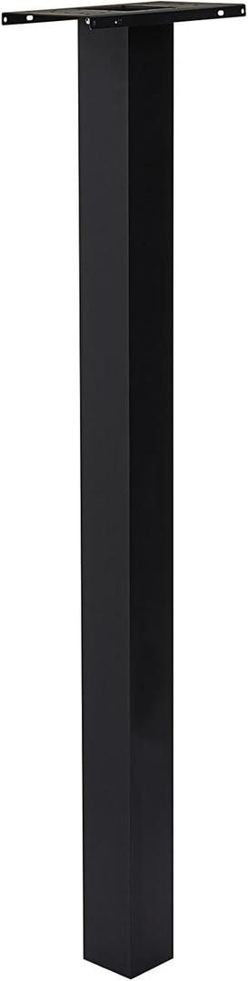 Architectural Mailboxes Brighton Aluminum Mailbox Post, Compatibility Code A, B, C, D, BP000BAM, Black