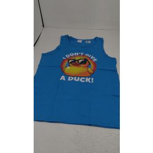 I Don't Give A Duck Lover Funny Duck Owner Rude I Love Duck Tank Top Size M