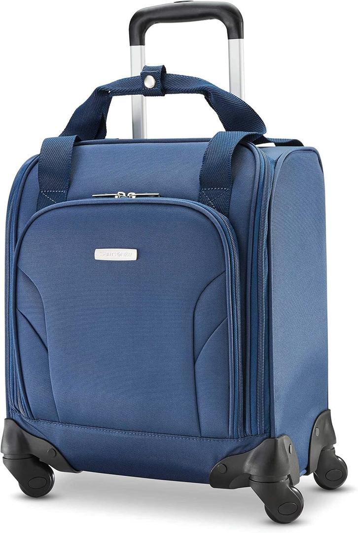 Samsonite Underseat Carry-On Spinner With USB Port, Ocean, One Size