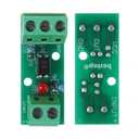 PC817 1 Channel Optocoupler Isolation Module 1CH Optocoupler PC817 3-5V 12V 24V Photoelectric Isolator PNP NPN Signal Converter Rail Holder PLC Drive Motor Board
