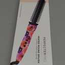 CALISTA Perfecter Pro Heated Round Brush | Lift, Volumize, and Style with No Heat Damage for Healthier-Looking Hair | 1.0" for Shoulder Length Styles | Dual Voltage & Adjustable Temp (1.0, Rose Gold)