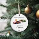 Nephew Christmas Ornament 2025 - Holiday Keepsake - Nephew Gift from Uncle/Auntie (C13)