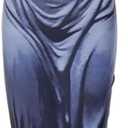 Women's Sexy Spaghetti Strap 3D Print Bodycon Maxi Dress Slim Fit Backless Summer Long Dresses (Black) S L