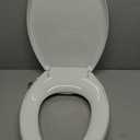 Delta 833004 Elongated Soft Close Bidet Seat with Manual Control Self-Cleaning Wand - White