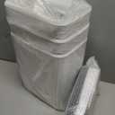 3Pack Bathroom Small Trash Can with Lid, 2.6 Gallon Touchless Automatic Garbage Can Slim Waterproof Motion Sensor Smart Trash Bin for Bedroom, Office, Living Room-White