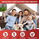 LULUCATCH Mouse Traps, 20 Pack Pre-Baited Sticky Mouse Traps Indoor for Home, Non-Toxic Bulk Sticky Pads, Glue Traps for Rats, Bugs, Spider, Mice, Cockroach, Pet Safe, Easy to Use