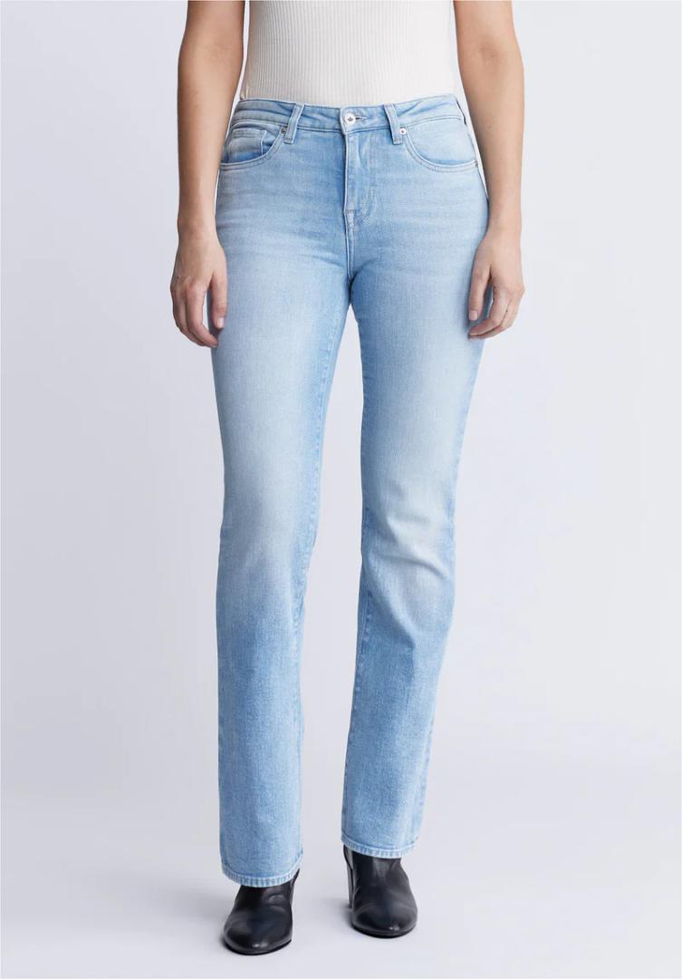 Mid Rise Bootcut Queen Women's Jeans, Vintage and Veined - BL15872 Size W25