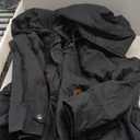 TACVASEN Men's Winter Jacket Cotton Military Jackets Fleece Lined Thick Work Warm Cargo Coats with Hooded.2XL