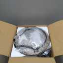 ChandeliersFarmhouse Ceiling Chandelier Wood Black Modern Rustic Hanging Pendant Light Fixture with Chain for Dining Room Living Room Entryway Kitchen Island Bedroom Foyer Lighting4-Light (13 inch Wood)