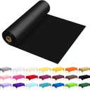 54 Inch X 100 Feet Plastic Table Cover Roll Premium Disposable Plastic Tablecloth for All Type/Shape Tables | Picnic, Party, Banquet, Birthdays, Weddings (Black, 54 Inch X 100 Feet)