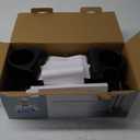 MR.SIGA Toilet Plunger and Bowl Brush Combo for Bathroom Cleaning, Black, 2 Sets