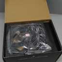 Thermalright SI-100 Black CPU Air Cooler, 6 Heat Pipes, 120mm PWM Quiet Fan CPU Cooler with 2000RPM Speed, for AMD:AM4/AM5/Intel 1150/1151/1200/1700/1851/2011,100mm Hight Low Profile PC Cooling-Black