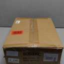 Huuger Nightstand with Charging Station, 27.6 Inch Bedside Table with Fabric Drawers, End Table with USB Ports and Outlets, Night Stand for Bedroom, Rustic Brown