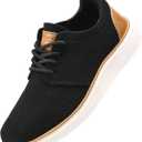 VILOCY Boy's Slip On Casual Dress Sneaker Hands Free Fashion Shoes Comfortable Oxfords Mesh Tennis Breathable School Uniform Formal Church Shoes(Toddler/Little Kid/Big Kid) (Black)