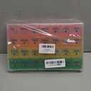 Large Monthly Pill Organizer, XL 4 Weeks Pill Box,28 Day Pill Cases Organizerd by Week, Big Compartment Pill Container with Dust-Proof, for Pills/Vitamin/Fish Oil/Supplements, by Yaklim (ROYG) (Chroma)