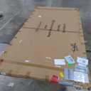 J&J worldwide Magnetic Glass Whiteboard 96x48 Inch Ultra White, Frameless Tempered Glass Dry Erase Board Wall Mounted Includes Markers, Eraser, Magnets, Mounting Kit for Office Home& School