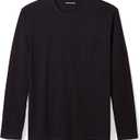 Amazon Essentials Men's Regular Fit Long Sleeve T-Shirt, Size Large