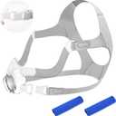 Medihealer Non-Magnetic Frame Kit for Airfit F20, Including 1PCS Frame & Headgear for Air Fit F20&1Pair Non-Magnetic Clips&2PCS Strap Covers, Non-Magnetic All Components (Without Mask and Elbow)